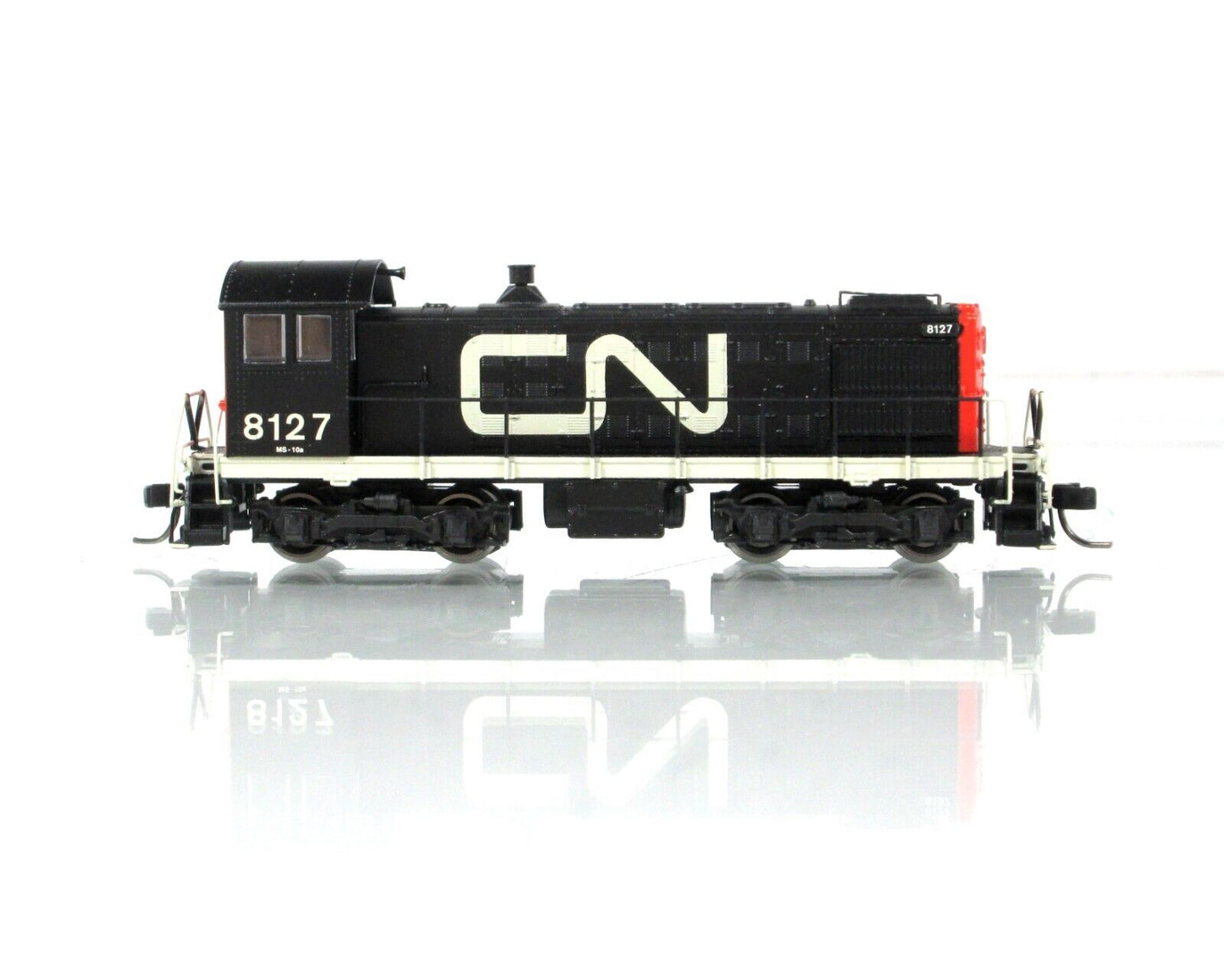 N Scale **CANADIAN NATIONAL** ALCO S-2 Locomotive #8127 -Atlas 40004670, DCC Rdy