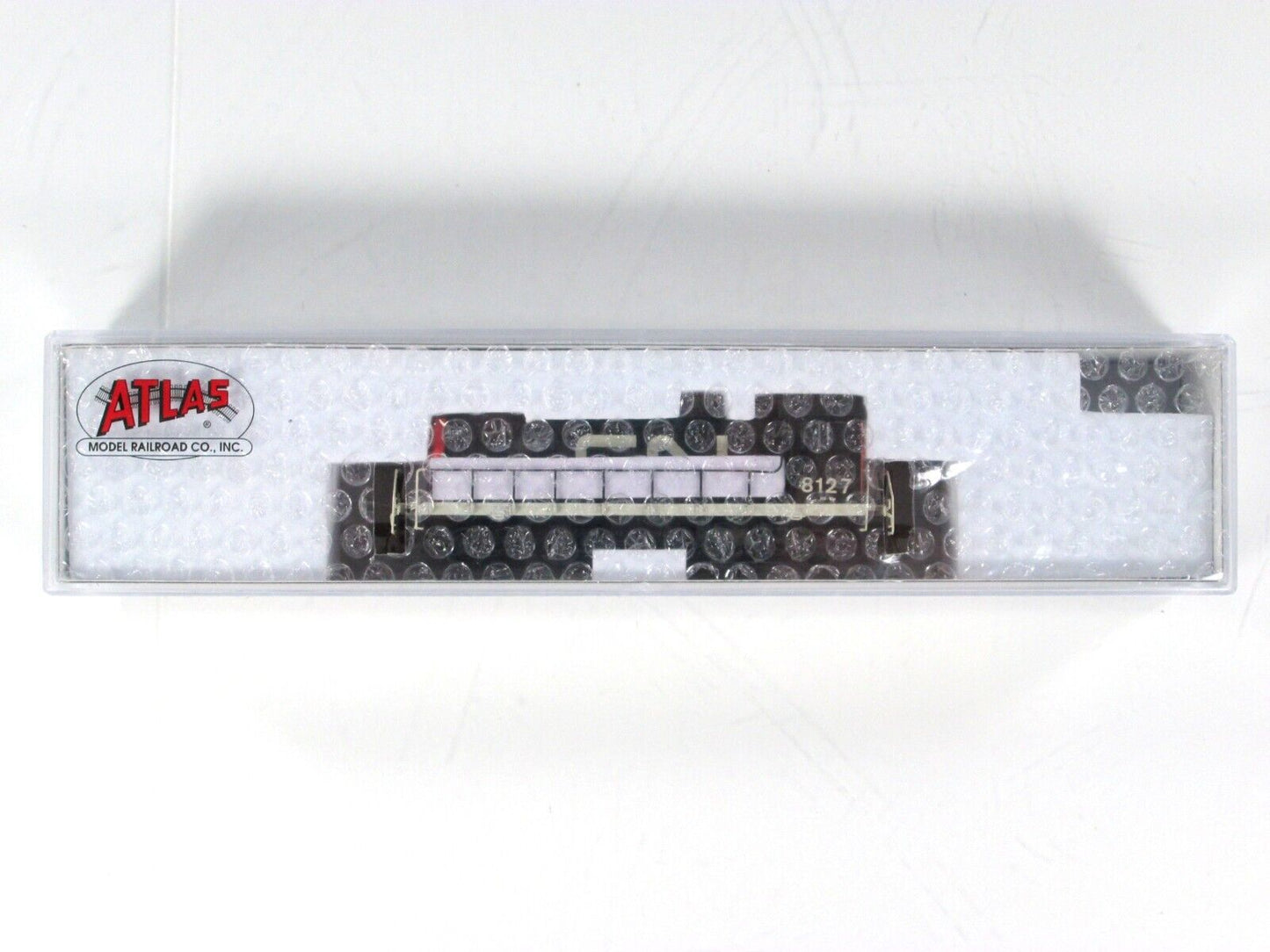 N Scale **CANADIAN NATIONAL** ALCO S-2 Locomotive #8127 -Atlas 40004670, DCC Rdy