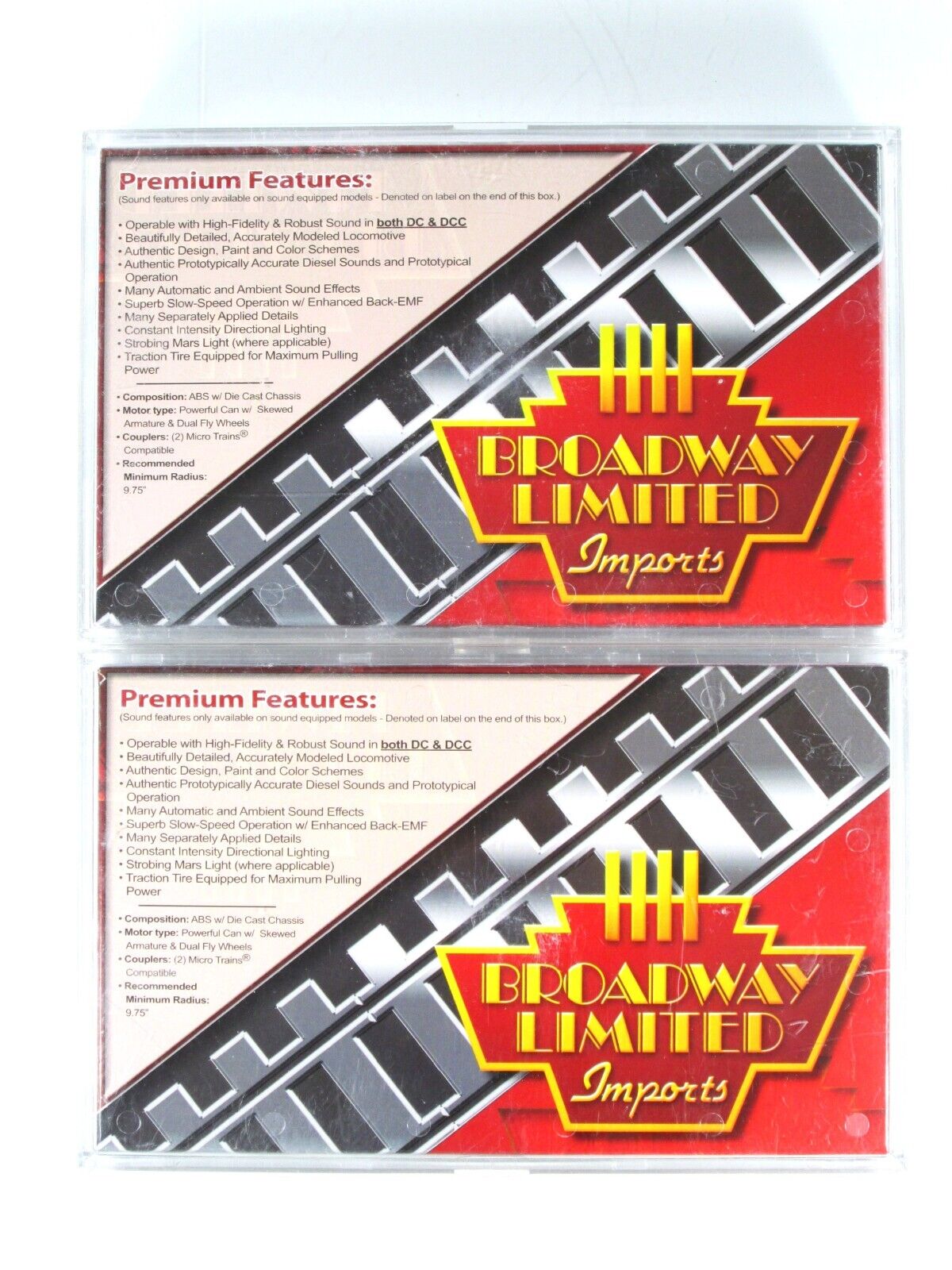 N Scale **DENVER RIO GRANDE** ALCO PA-PB Set #600 - Broadway 453, 454, DCC Sound