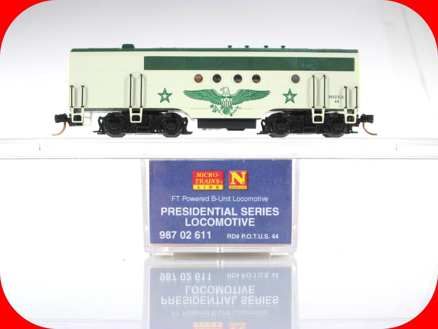 N Scale **PRESIDENTIAL** FT B Locomotive - Micro Trains 98702611 *DCC RDY **RARE
