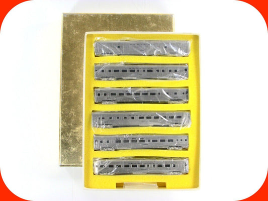 N Scale BRASS **SANTA FE SUPER CHIEF** Passenger 6-Car Set, ORIENTAL / KMT Japan