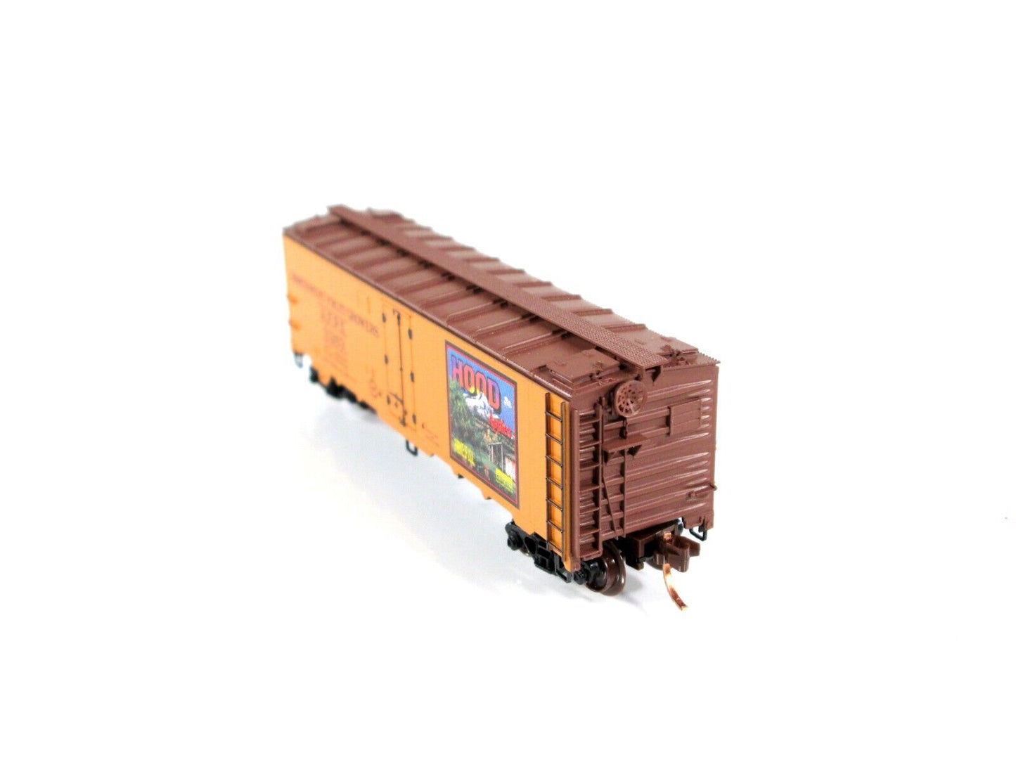 N Scale ***HOOD APPLES*** Reefer #08, AFPX #11203 --- Micro Trains, Lowell Smith