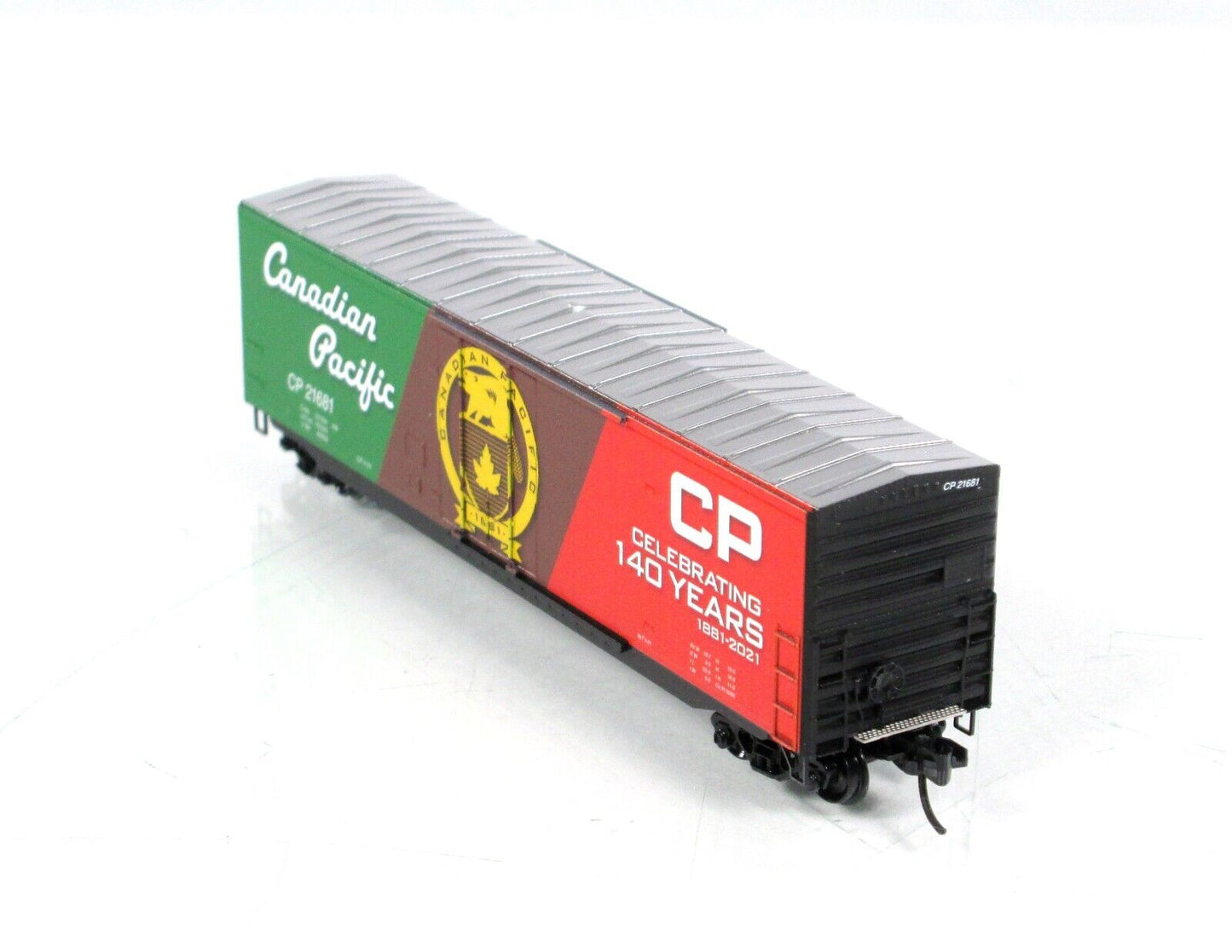 N Scale ***CANADIAN PACIFIC 140th Anniversary*** Box Car - Micro Trains 18100160