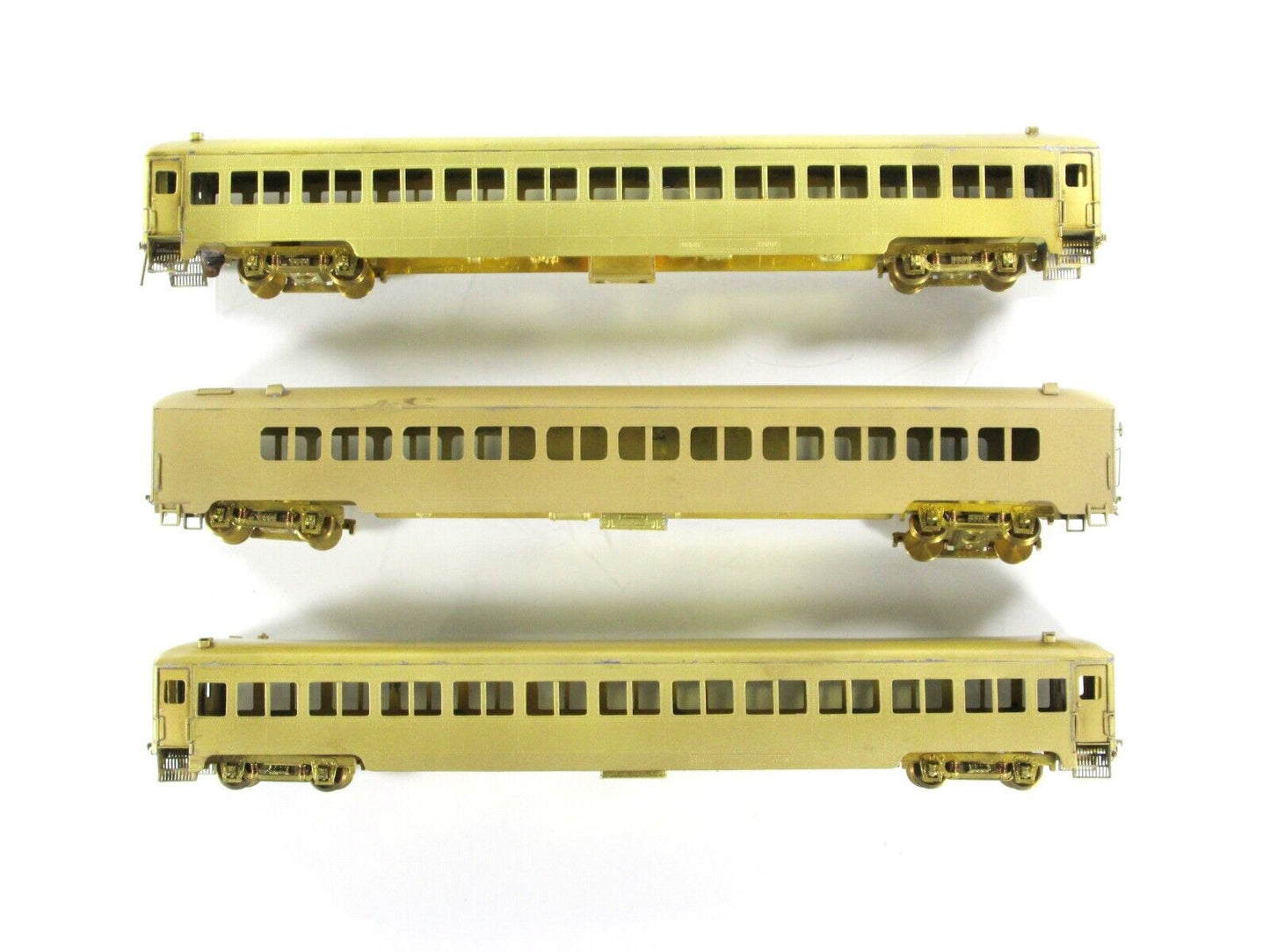 HO Scale **NEW YORK, NEW HAVEN, HARTFORD*** Passenger 3-Car Set, NJ Custom Brass