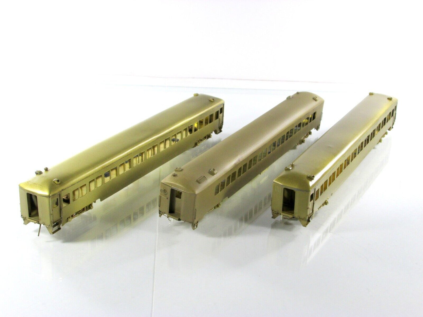 HO Scale **NEW YORK, NEW HAVEN, HARTFORD*** Passenger 3-Car Set, NJ Custom Brass
