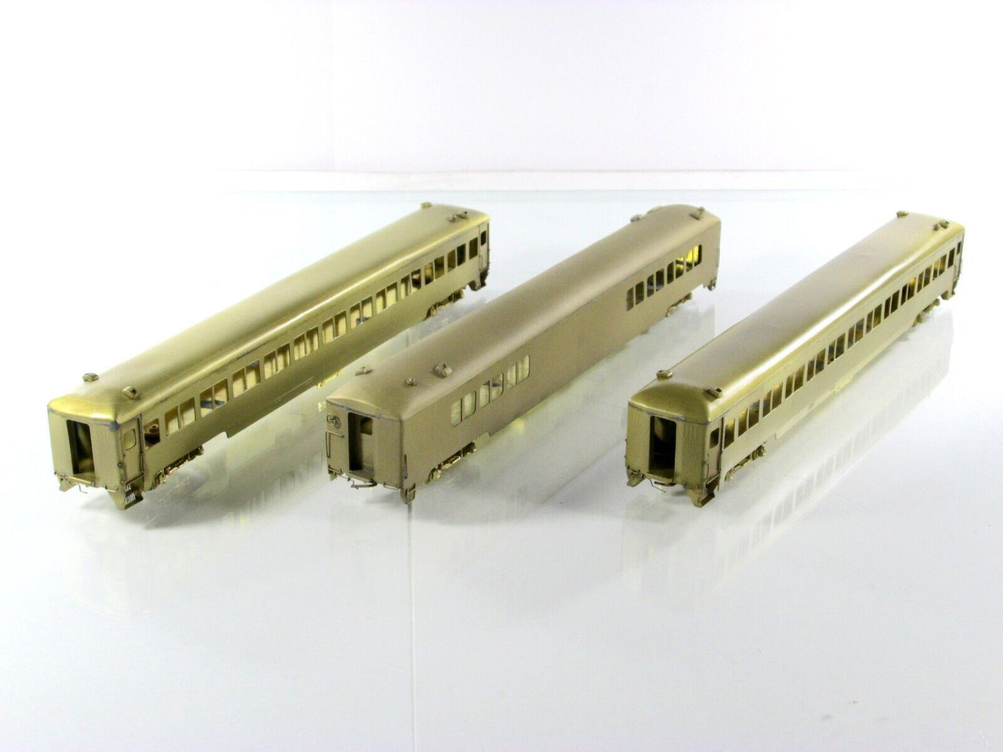 HO Scale **NEW YORK, NEW HAVEN, HARTFORD*** Passenger 3-Car Set, NJ Custom Brass