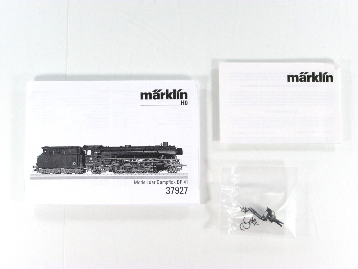 HO Scale **GERMAN DB** 2-8-2 Class 41 Locomotive - Marklin 37927, Digital, Sound