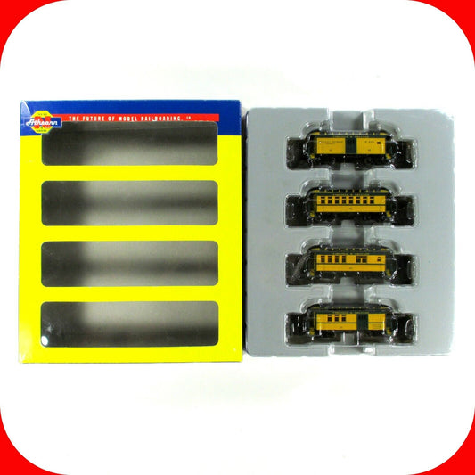 N Scale VIRGINIA & TRUCKEE Overton Old-Time Passenger 4-Car Set -  Athearn 11026