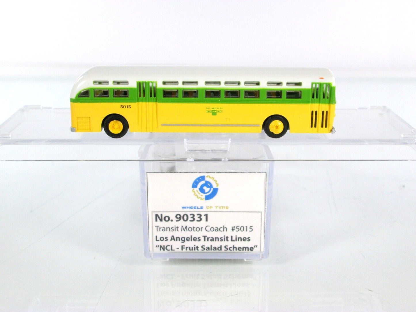 N Scale **LOS ANGELES** Coach *Fruit Salad Scheme* #5105 - WHEELS of TIME 90331