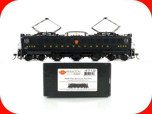 HO Scale ***PENNSYLVANIA*** P5A Boxcab #4735 -- Broadway 4710 DCC Paragon3 Sound
