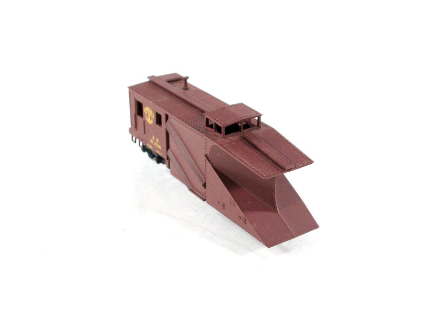 N Scale ***BOSTON & MAINE*** Russell Snow Plow #3738 - Walthers 932-8507 ***RARE