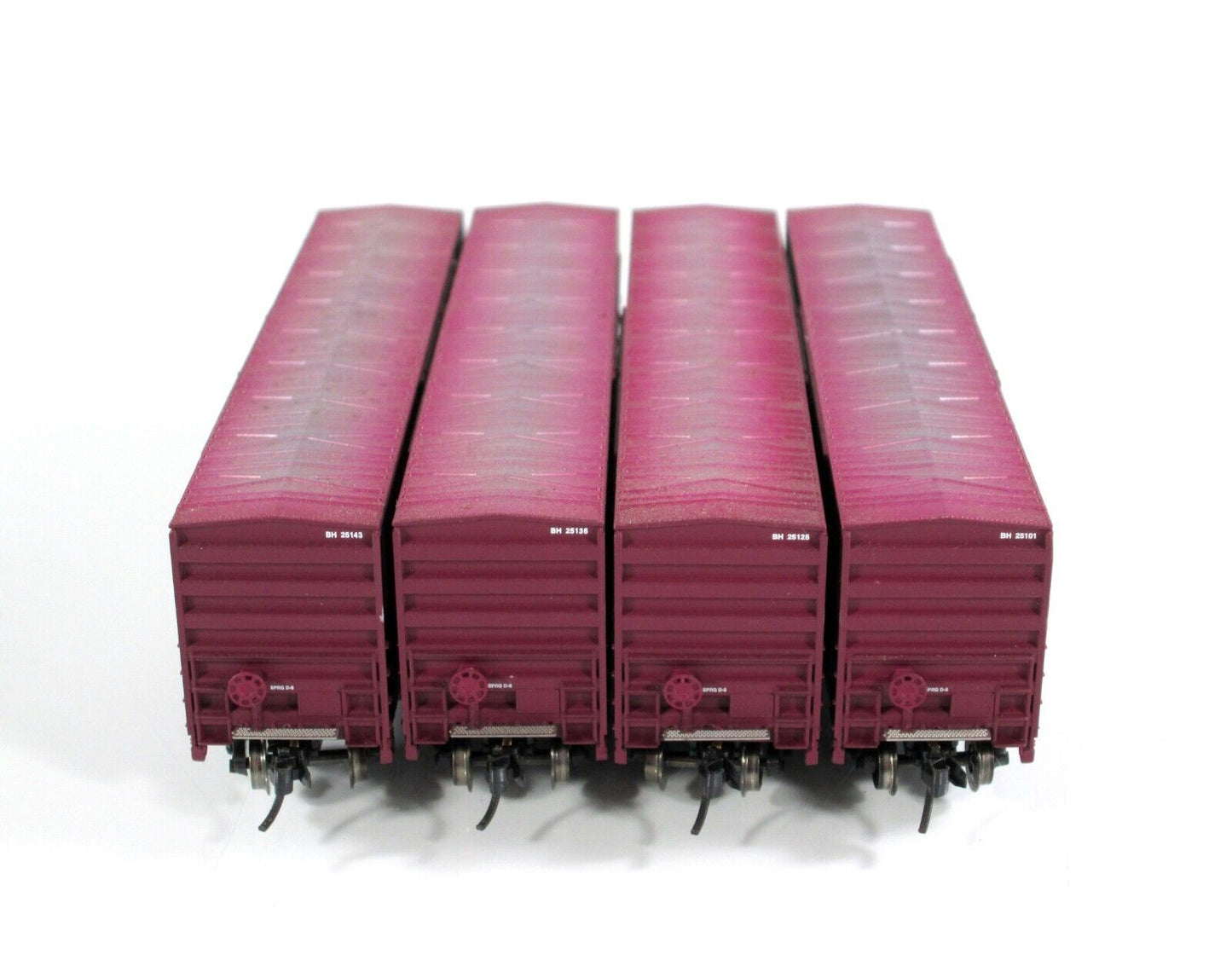 N Scale **BATH & HAMMONDSPORT** 50' Box Car 4-Pack Set - Fox Valley 8006 **RARE*