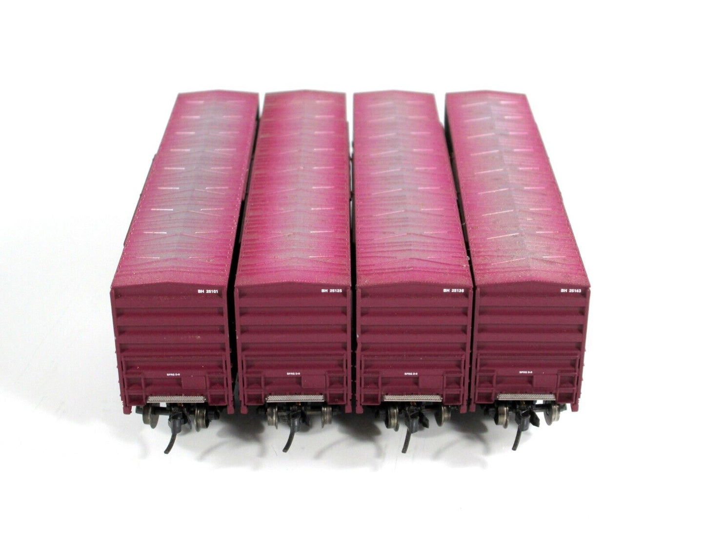 N Scale **BATH & HAMMONDSPORT** 50' Box Car 4-Pack Set - Fox Valley 8006 **RARE*