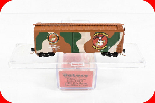 N Scale **USMC 15th Expeditionary Unit** 40' Box Car - #07011987 - DELUXE 240241
