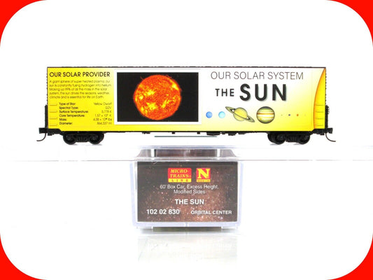 N Scale ***SUN*** Solar System Planet Series 60' Box Car - Micro Trains 10202830