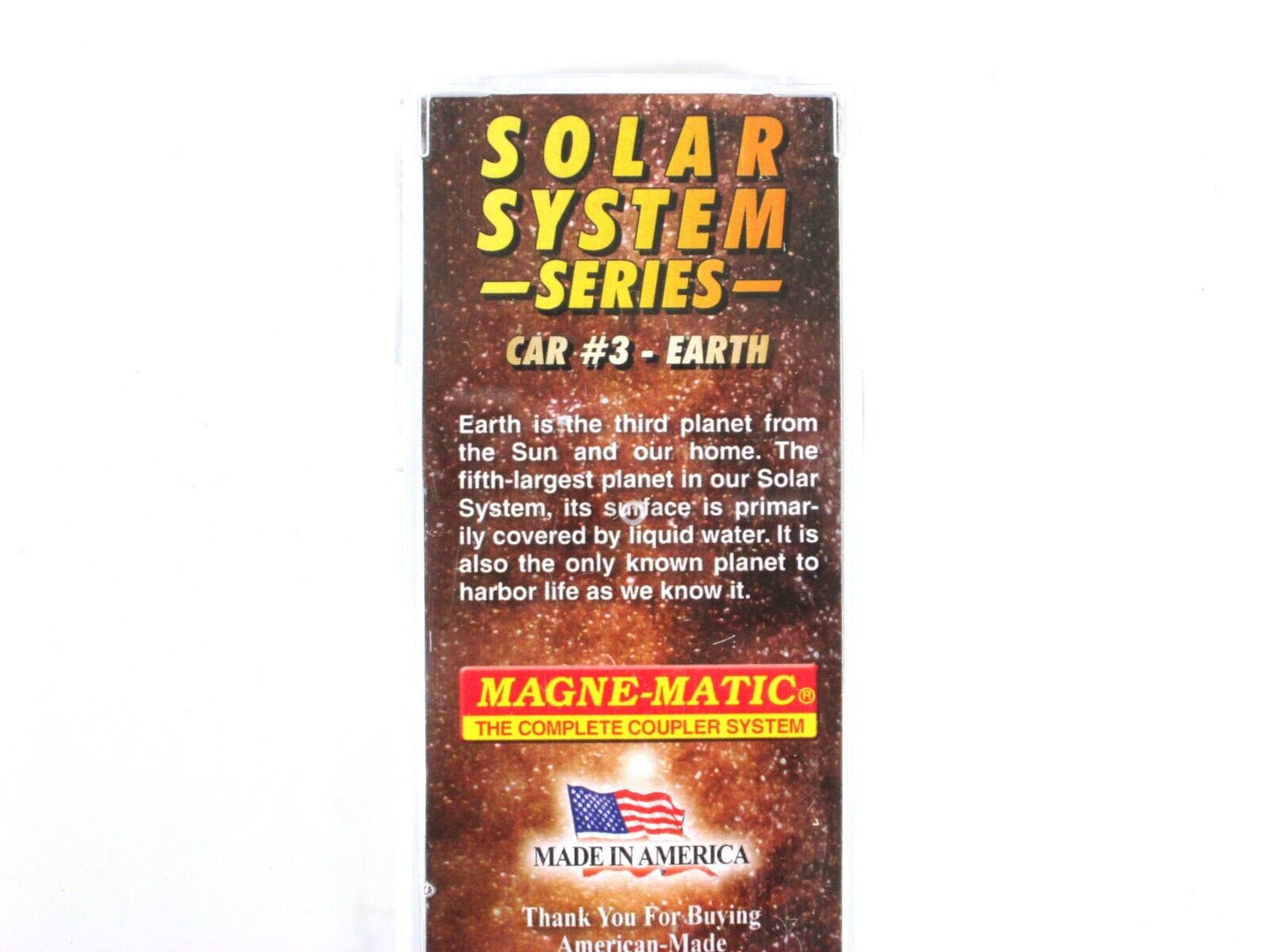 N Scale **EARTH** Solar System Planet Series 60' Box Car - Micro Trains 10202833