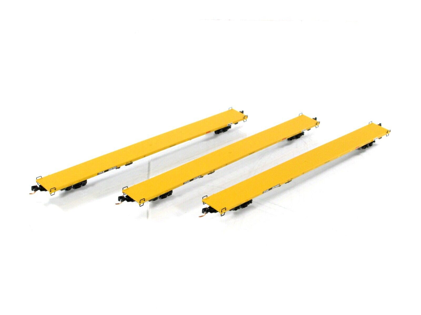 N Scale ***TTX*** 89' Flat Car 3-Pack Set - Micro Trains 99300127