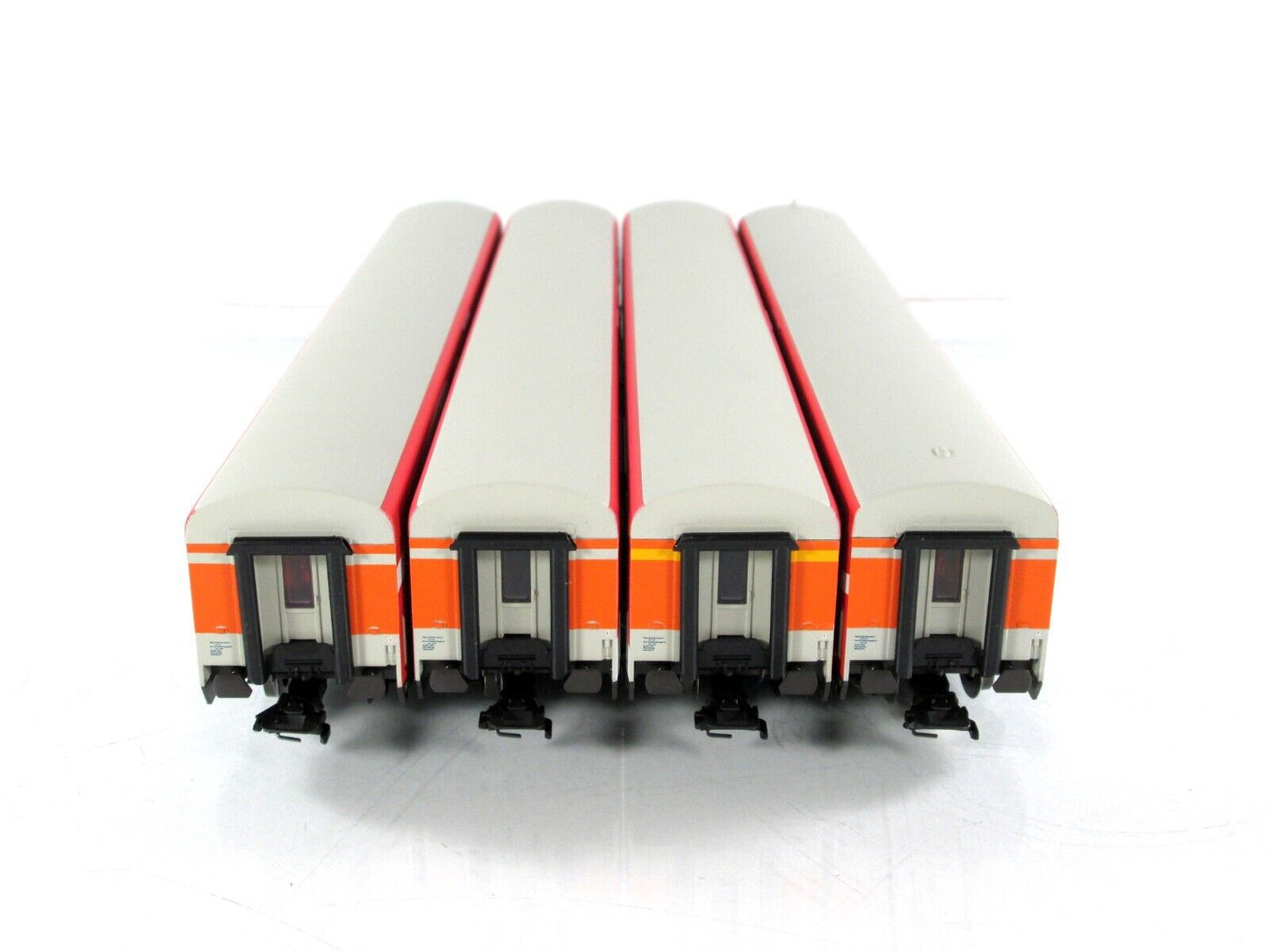 HO Scale ***COCA-COLA / COKE*** German S-Bahn Passenger 4-Pack --- Marklin 43890