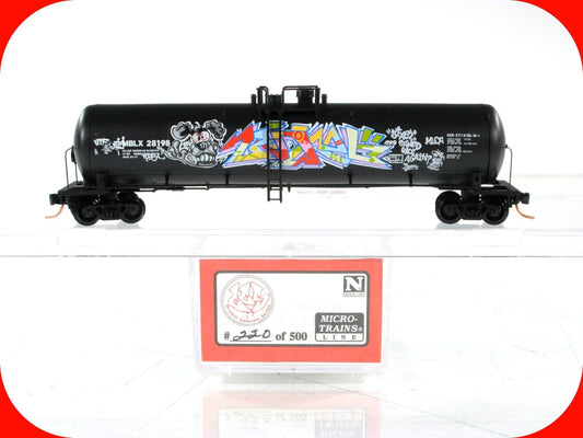 N Scale **Exxon-Mobil** Graffiti Tank Car MBLX - Micro Trains *RARE* #220 of 500