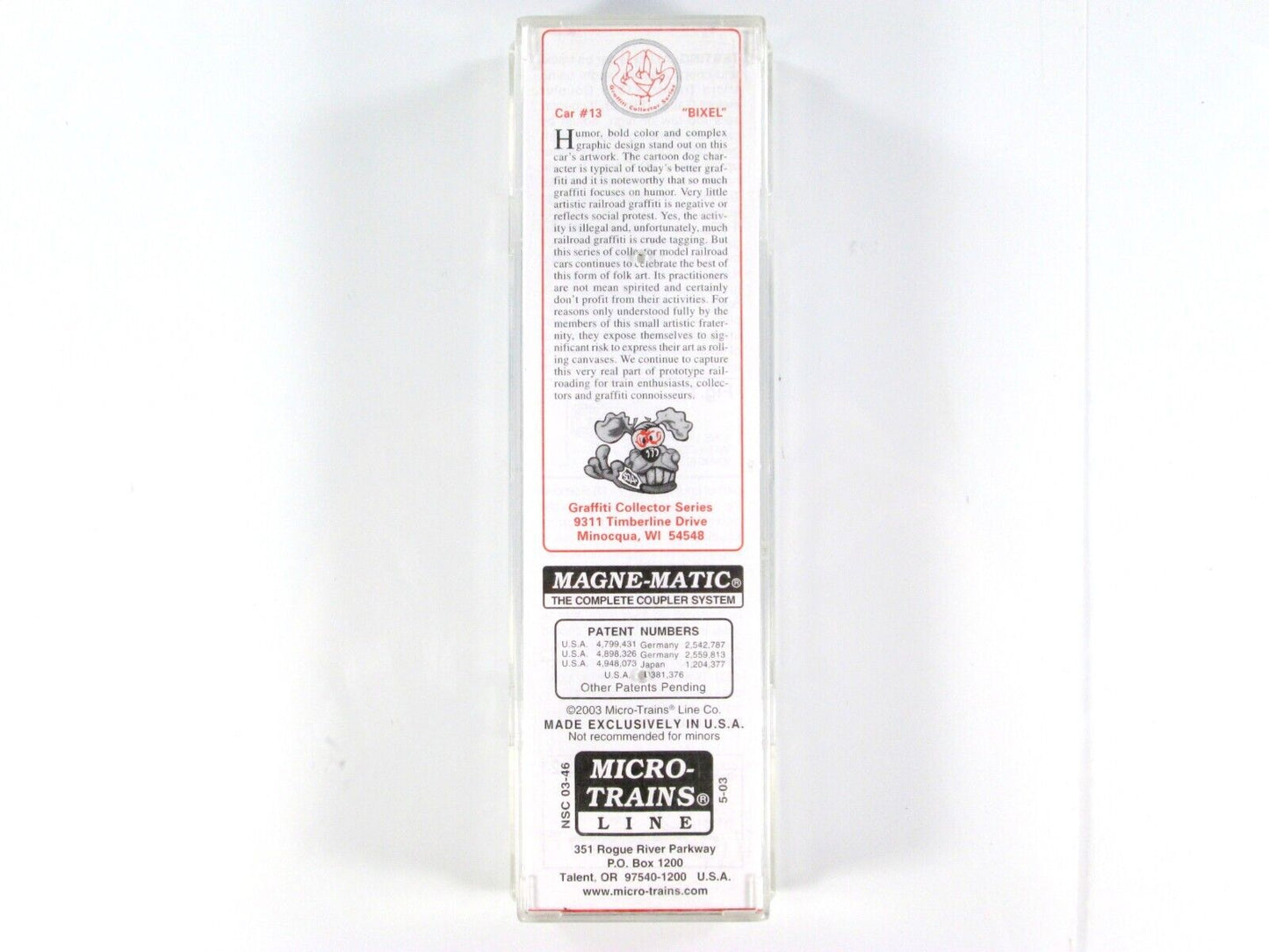 N Scale **Exxon-Mobil** Graffiti Tank Car MBLX - Micro Trains *RARE* #220 of 500