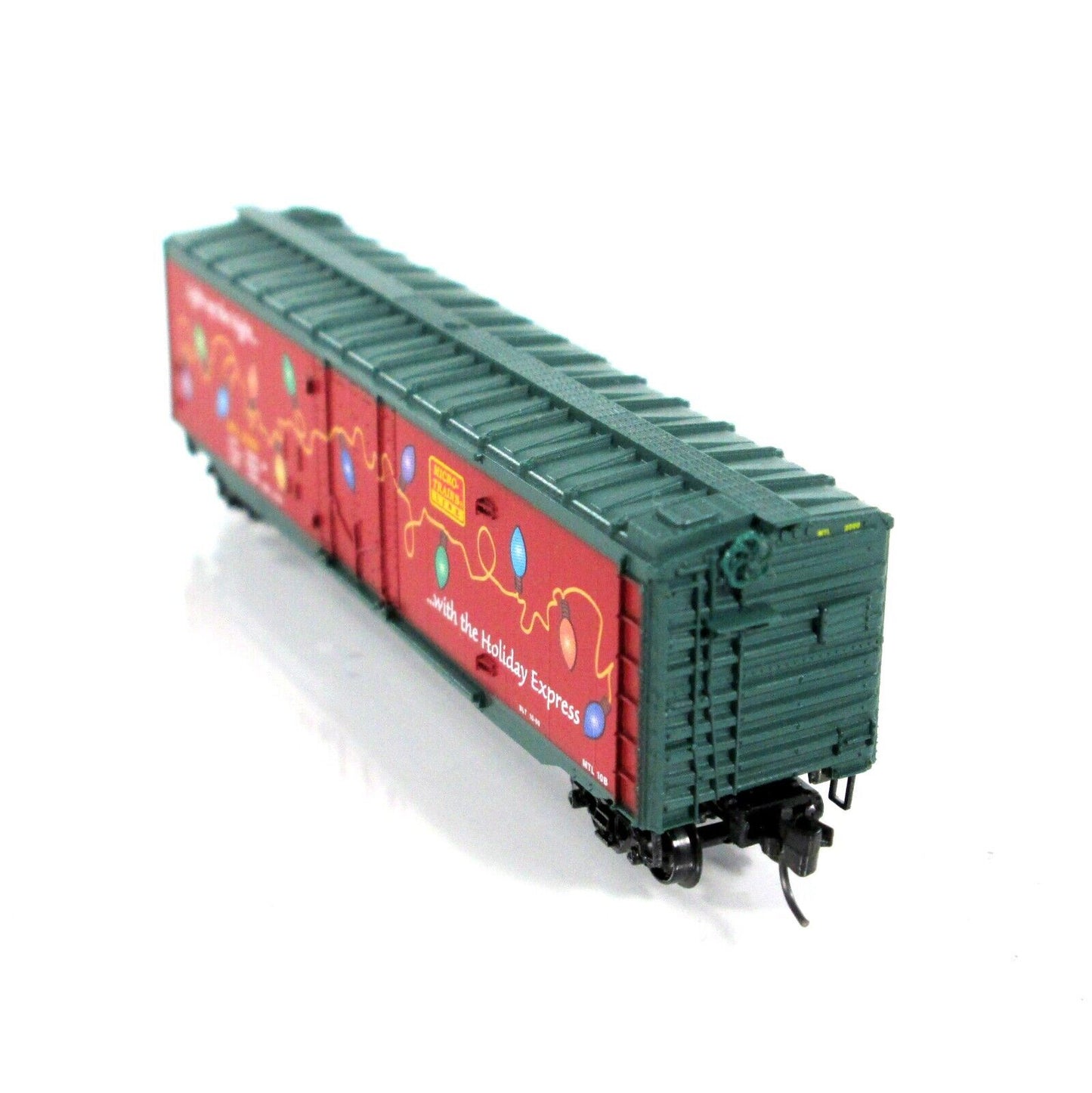 Z Scale **HOLIDAY EXPRESS** Christmas Lights Reefer #2000 - Micro Trains 13621-2