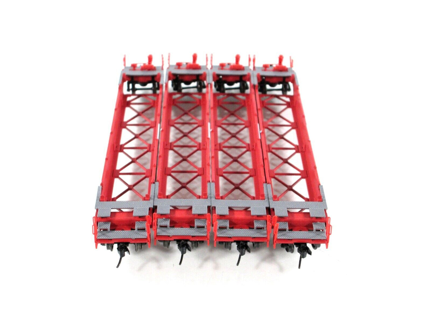 N Scale ***BNSF*** 70' Husky Stack Well Car 4-Pack ------- Micro Trains 99300164