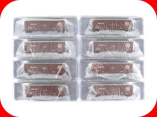N Scale **MISSOURI PACIFIC** 50' Insulated Box Car 8-Set - WHEELS of TIME **RARE