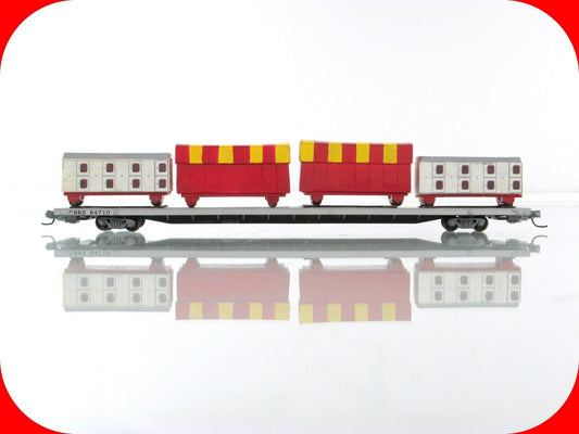N Scale **RINGLING** Circus Wagons, 89' Flat Car #84710, - Micro Trains 11200710