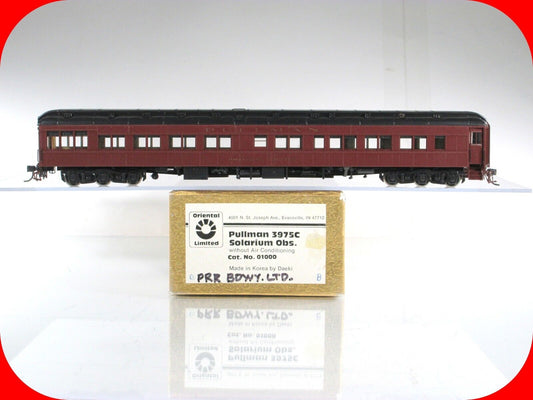 HO Scale BRASS PRR *SOLARIUM OBSERVATION* PULLMAN 3975C - ORIENTAL LIMITED 01000