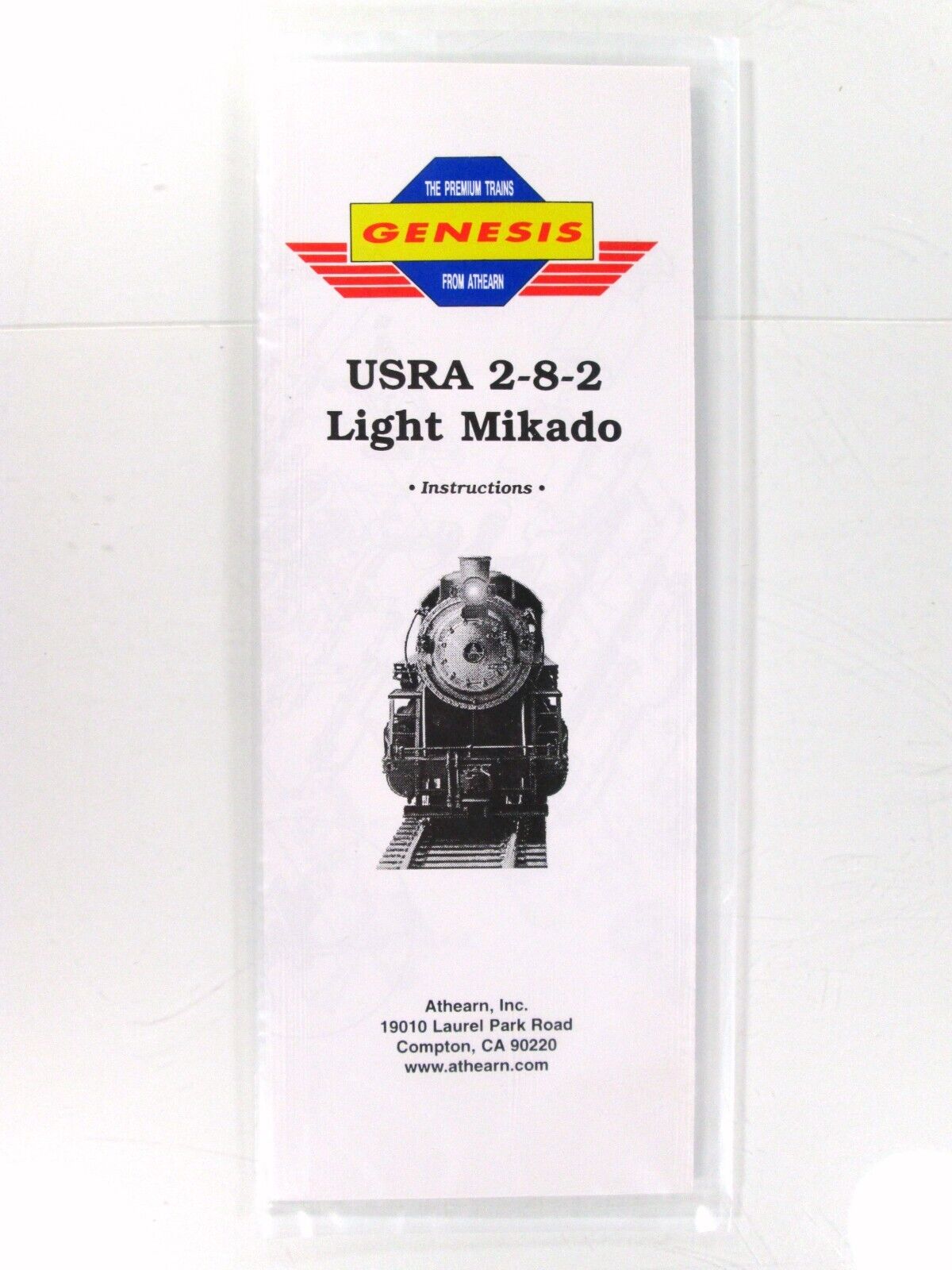 HO Scale ***USRA 2-8-2*** Locomotive, Unlettered -Athearn Genesis G9000, DCC Rdy