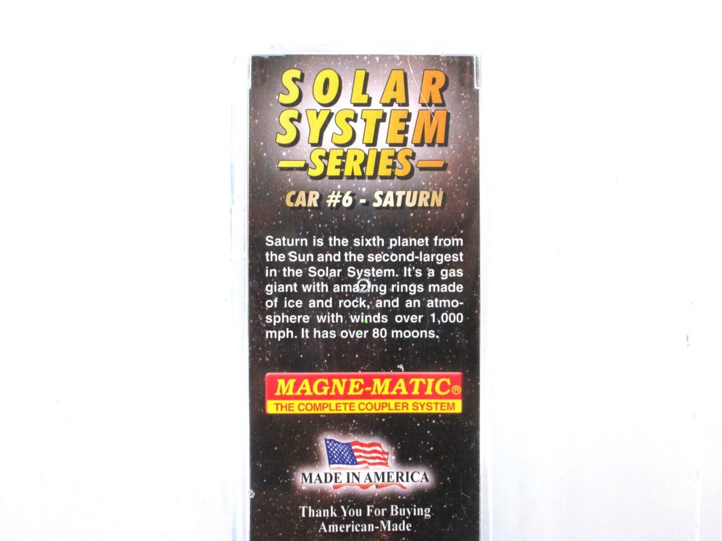 N Scale *SATURN** Solar System Series 60' Box Car -Micro Trains 10200836 LIGHTED