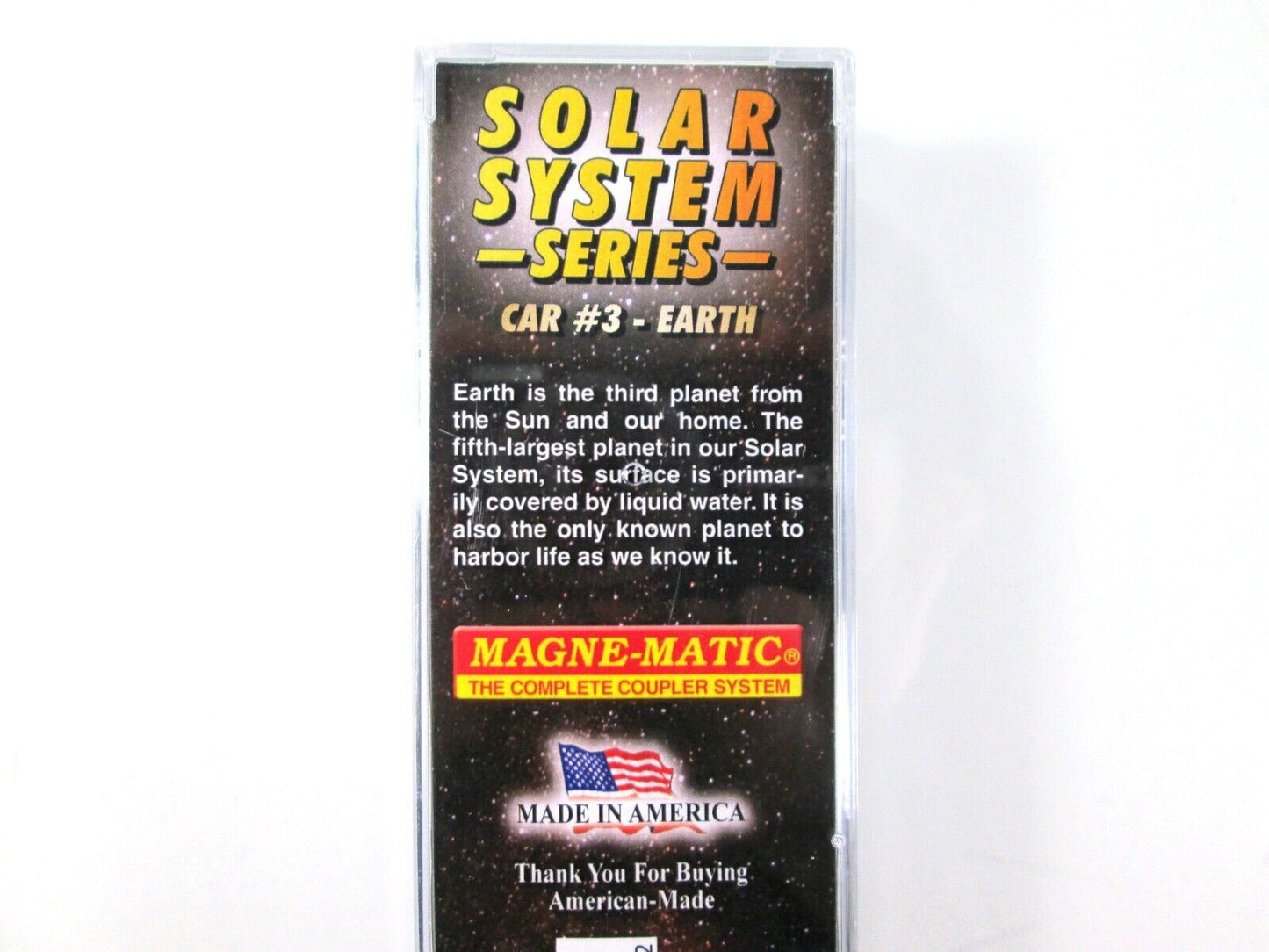 N Scale **EARTH** Solar System Series 60' Box Car -Micro Trains 10200833 LIGHTED
