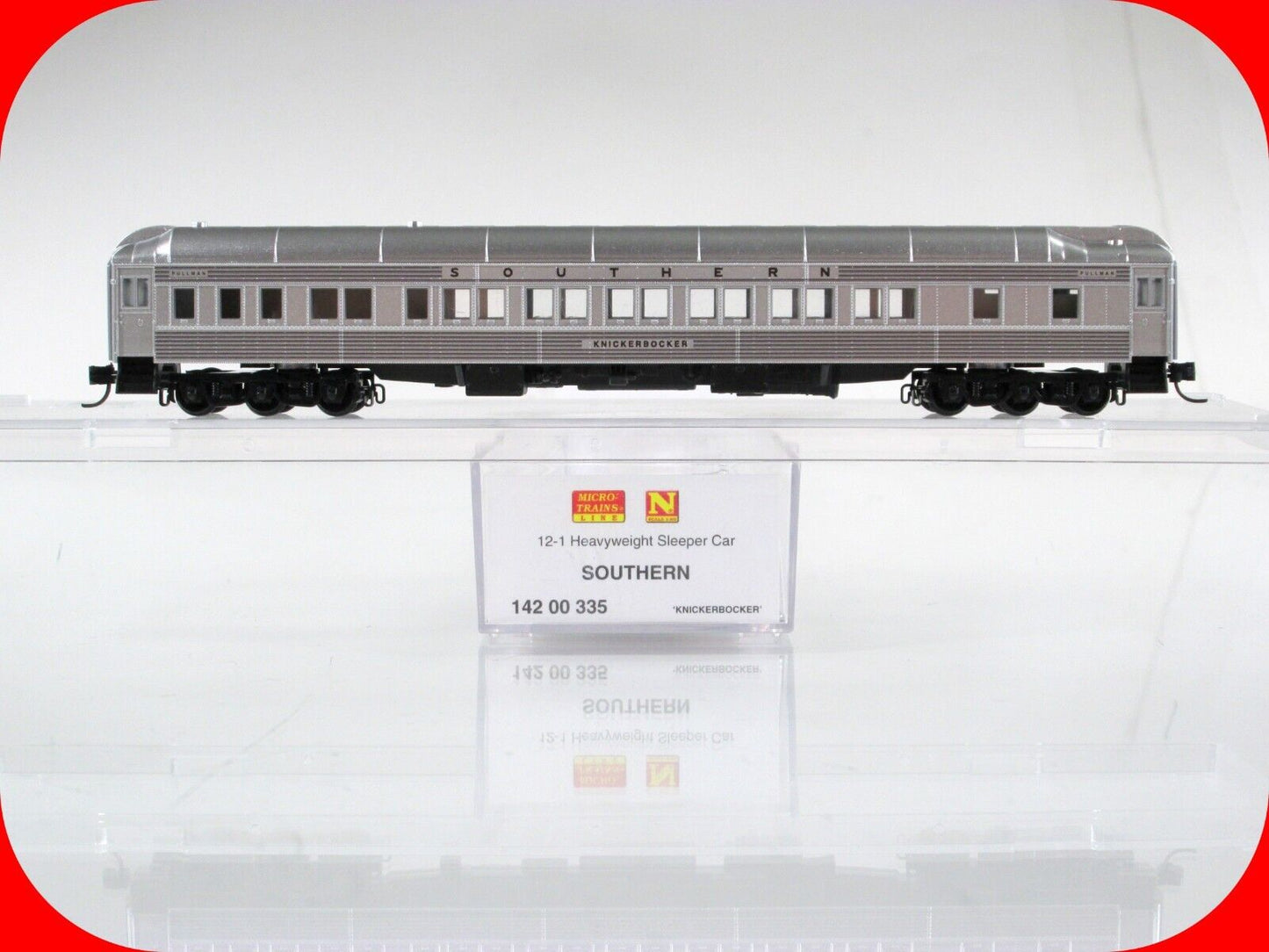 N Scale SOUTHERN **KNICKERBOCKER** Sleeper - Micro Trains 14200335 **VERY RARE**