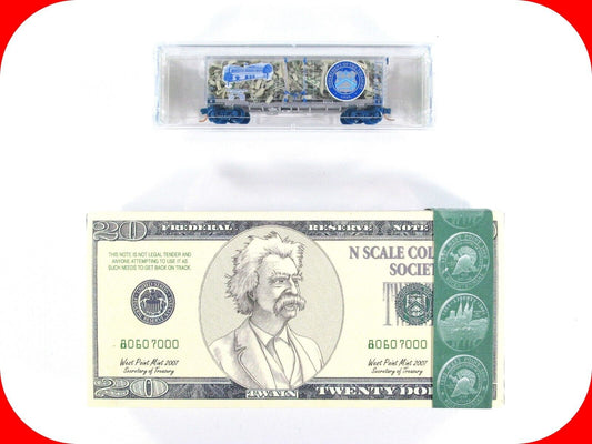 N Scale WEST POINT MINT Transparent Box Car -Micro Trains NSC Special Run *RARE