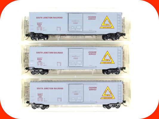 N Scale **DOVER, ALBANY, S. JUNCTION** Box Cars #1986, 1990, 1994 - Micro Trains