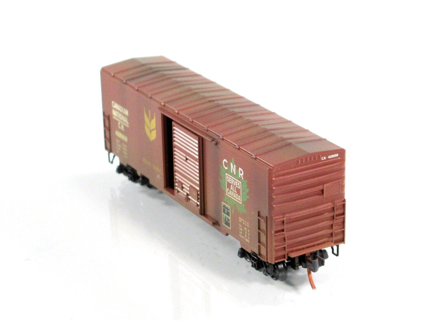 N Scale **CANADIAN NATIONAL** Weathered Box Car #428999 - Micro Trains 02444340