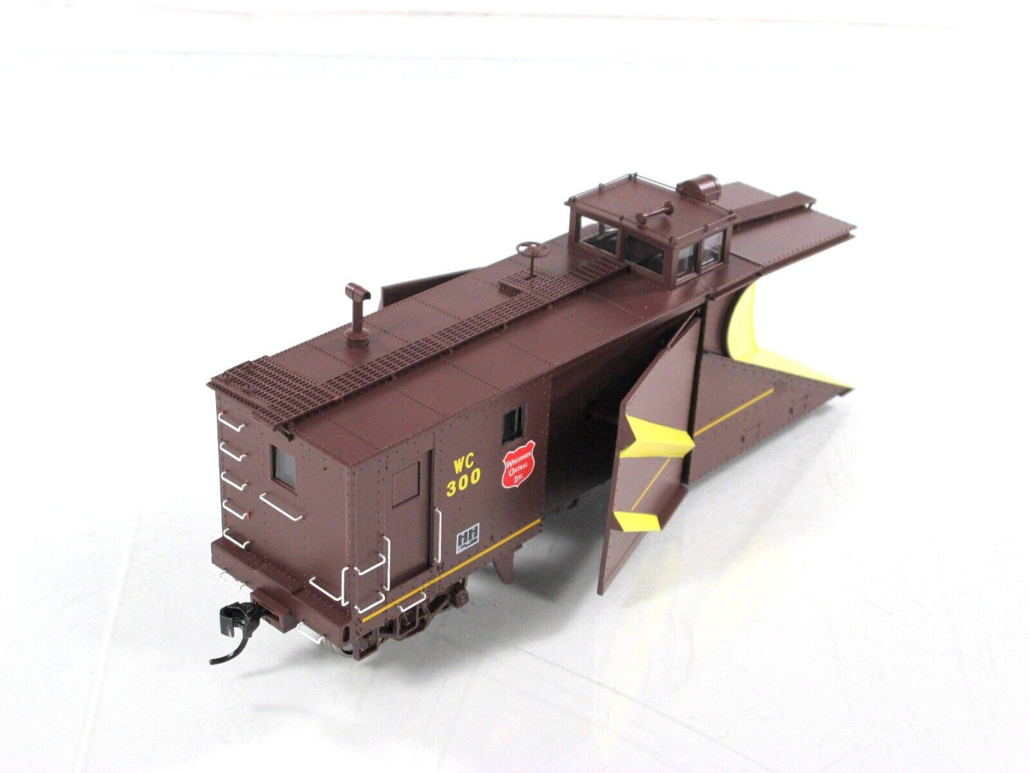 HO Scale ***WISCONSIN CENTRAL*** MoW Russell Snow Plow #300 -Walthers 920-110018