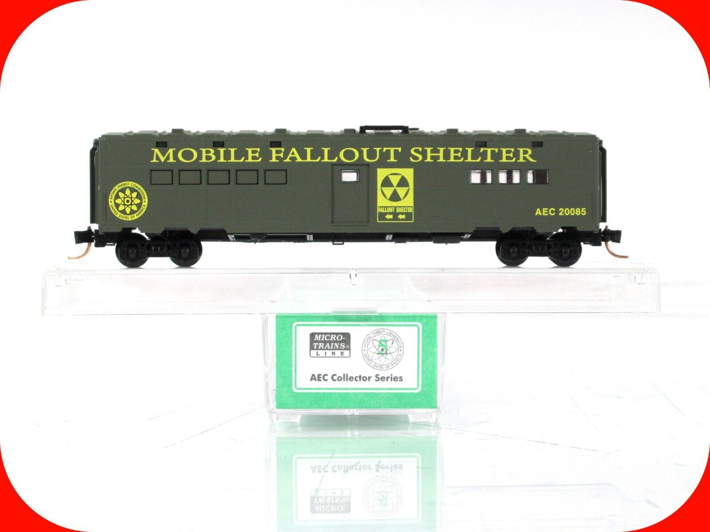 N Scale ***MOBILE FALLOUT SHELTER*** AEC 20085 - Micro Trains Special *VERY RARE