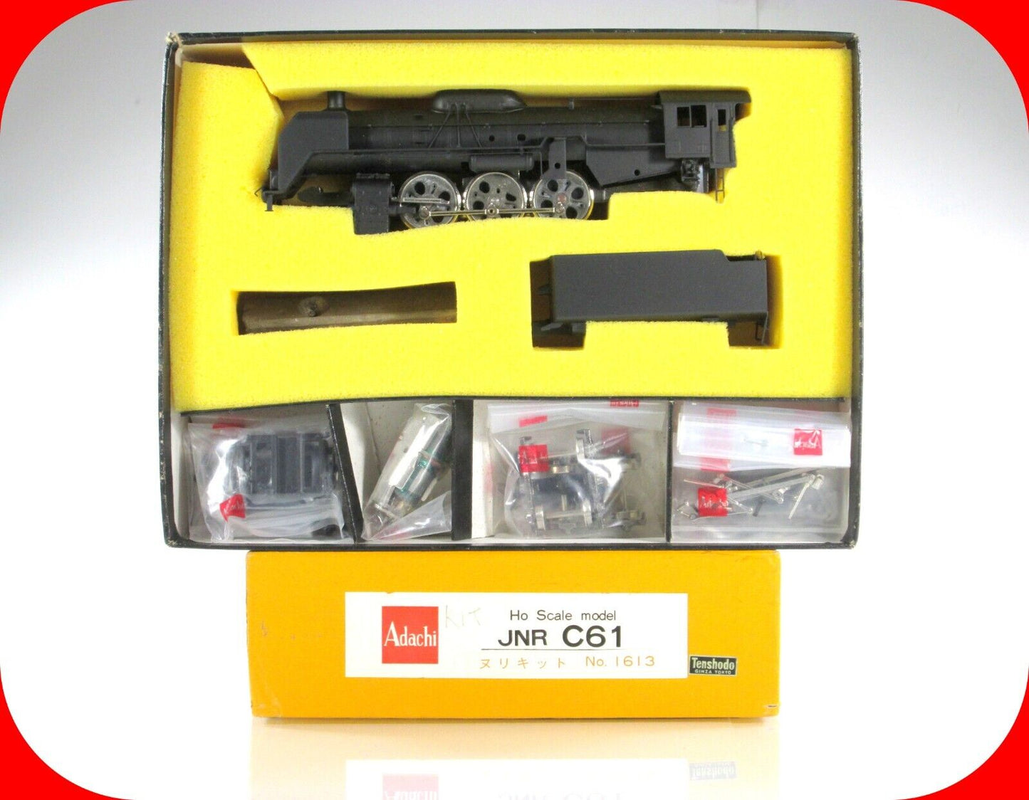 HO Scale BRASS JNR C61  4-6-4 Steam Locomotive - by Adachi (Japan) **VERY RARE**