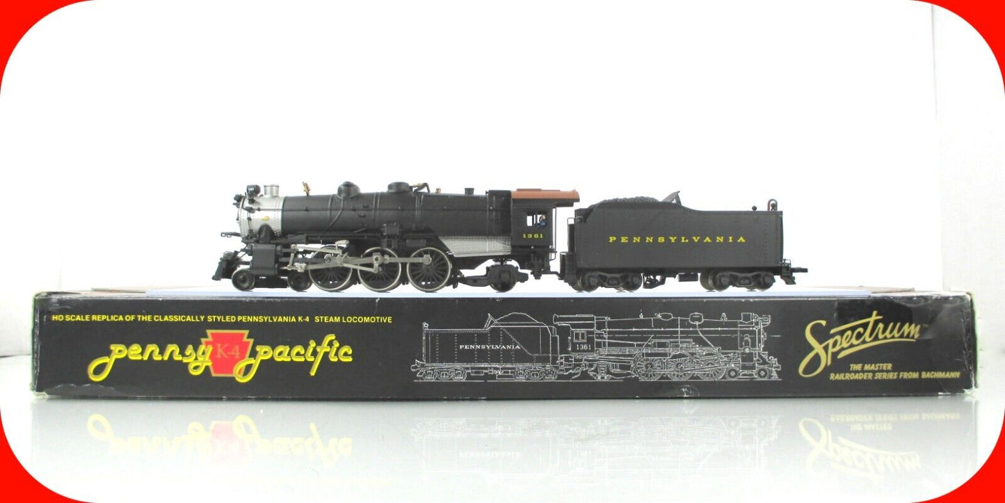HO Scale ***PENNSY PACIFIC*** K-4 - 4-6-2 Locomotive #1361 - Bachmann 41-0840-14