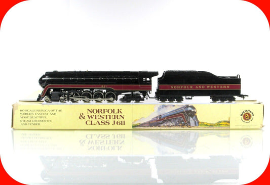 HO Scale **NORFOLK WESTERN** Class J 4-8-4 Locomotive #611 - Bachmann 41-0657-A4