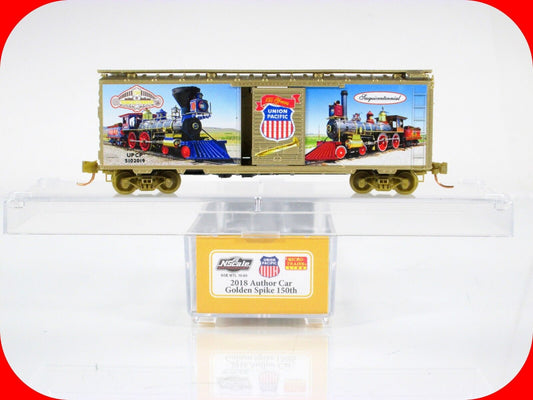 N Scale **UNION PACIFIC GOLDEN SPIKE** Box Car - MTL NSE 19-60 **EXTREMELY RARE