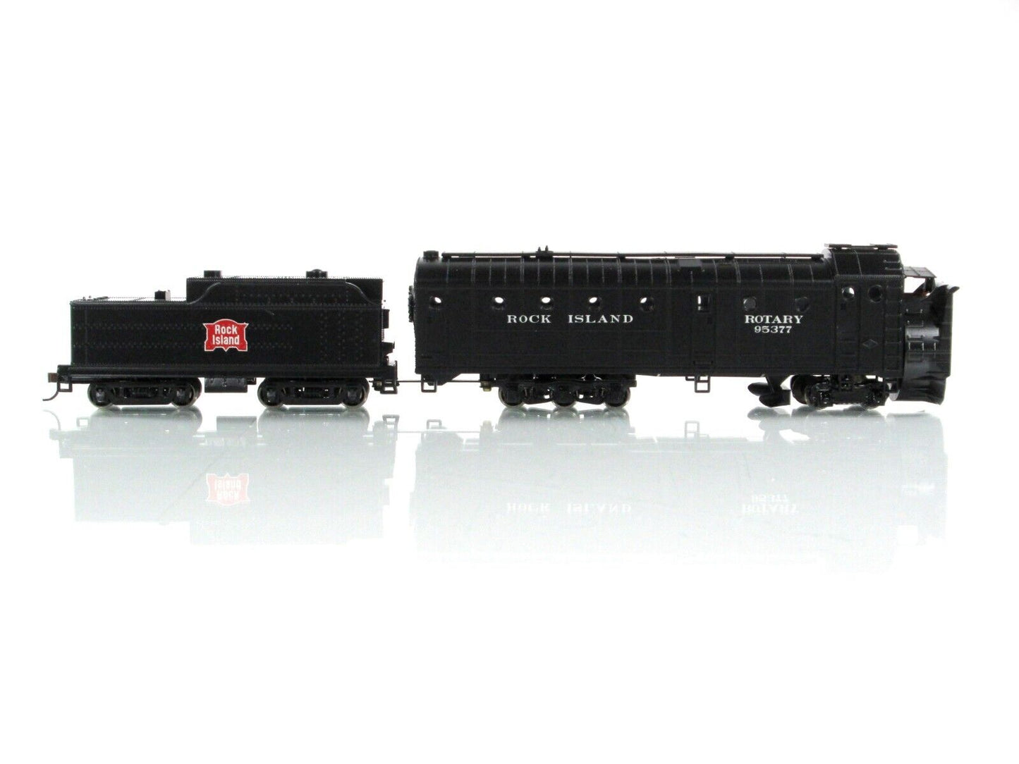 HO Scale ***ROCK ISLAND*** MoW Rotary Snow Plow #95377 -Athearn 93810 *Read Desc