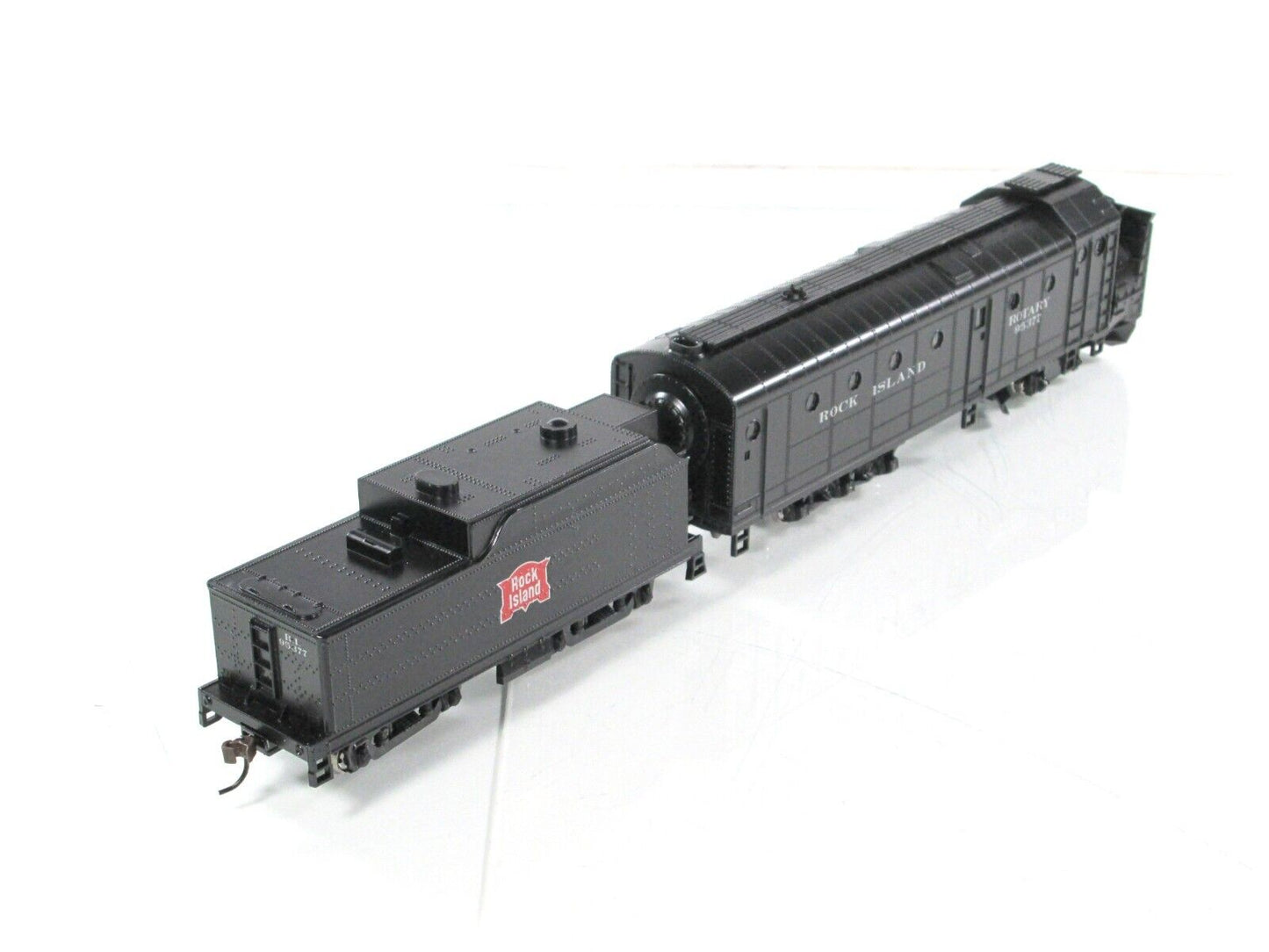 HO Scale ***ROCK ISLAND*** MoW Rotary Snow Plow #95377 -Athearn 93810 *Read Desc