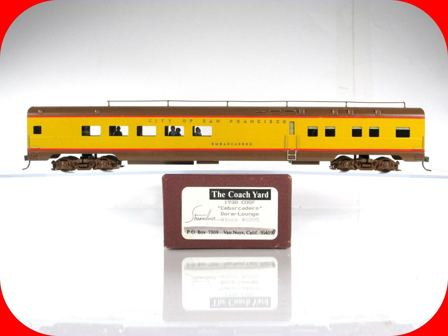 HO Scale BRASS City Of San Francisco *Embarcadero* Dorm-Lounge - The COACH YARD