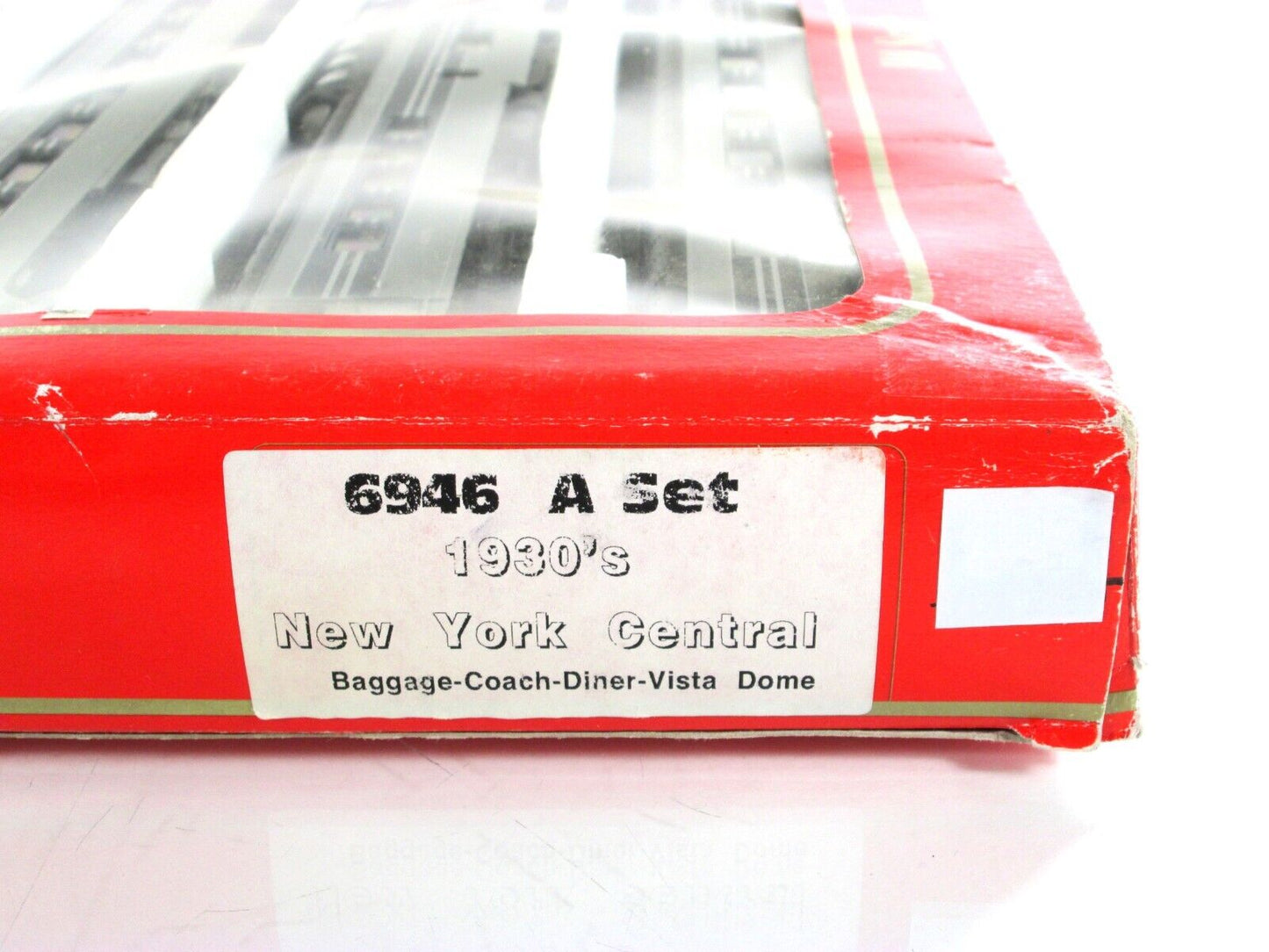 HO Scale ***NEW YORK CENTRAL*** 1930s Gray Passenger 4-Set A --- Rivarossi 6946