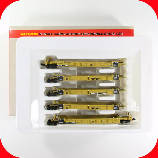 N SCALE ***TTX*** Thrall 5-Unit Articulated Well Car #72403 -  Walthers 932-8109
