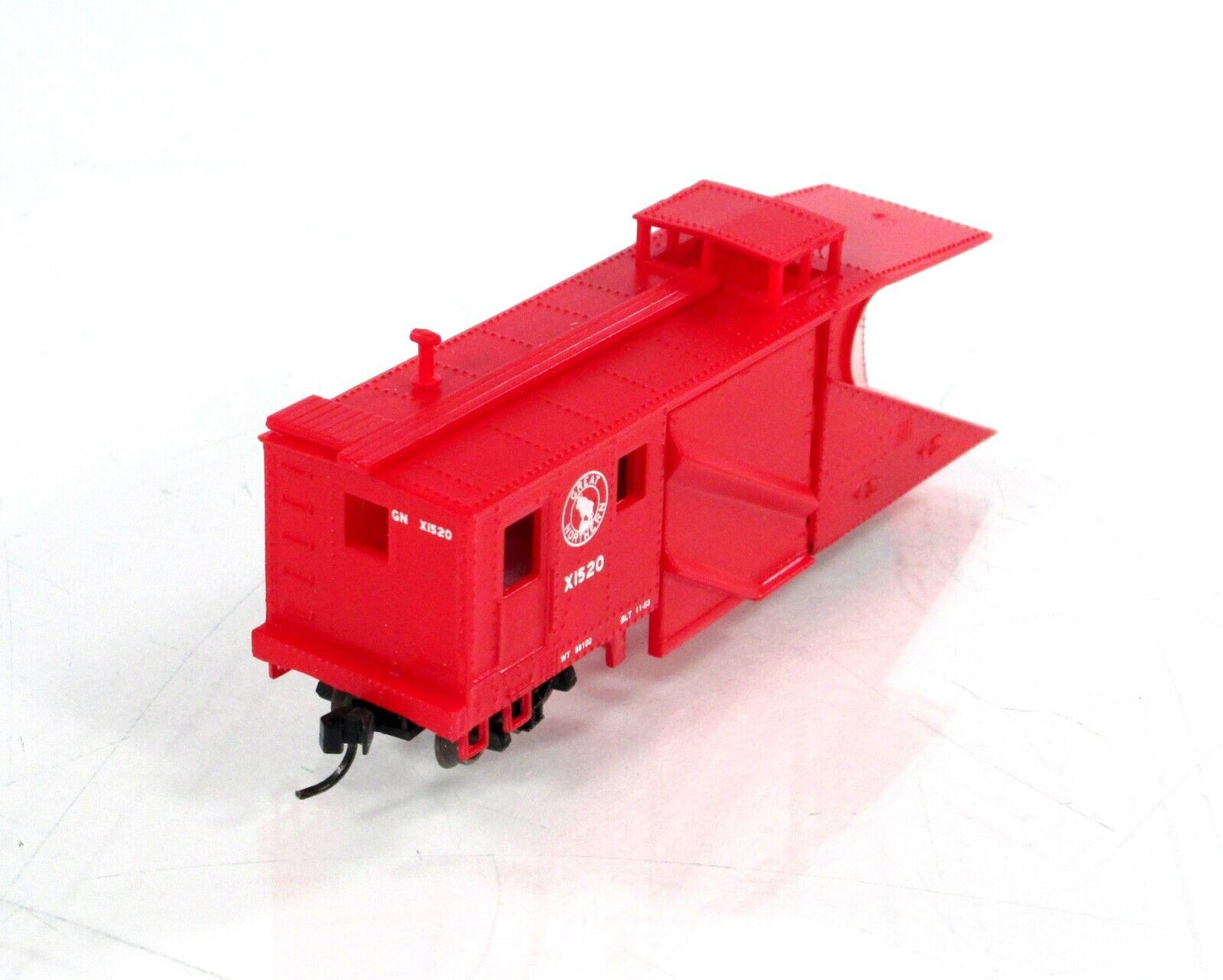 N Scale **GREAT NORTHERN** Snow Plow, GN X1520 - Walthers 932-8503, Knuckle Cplr