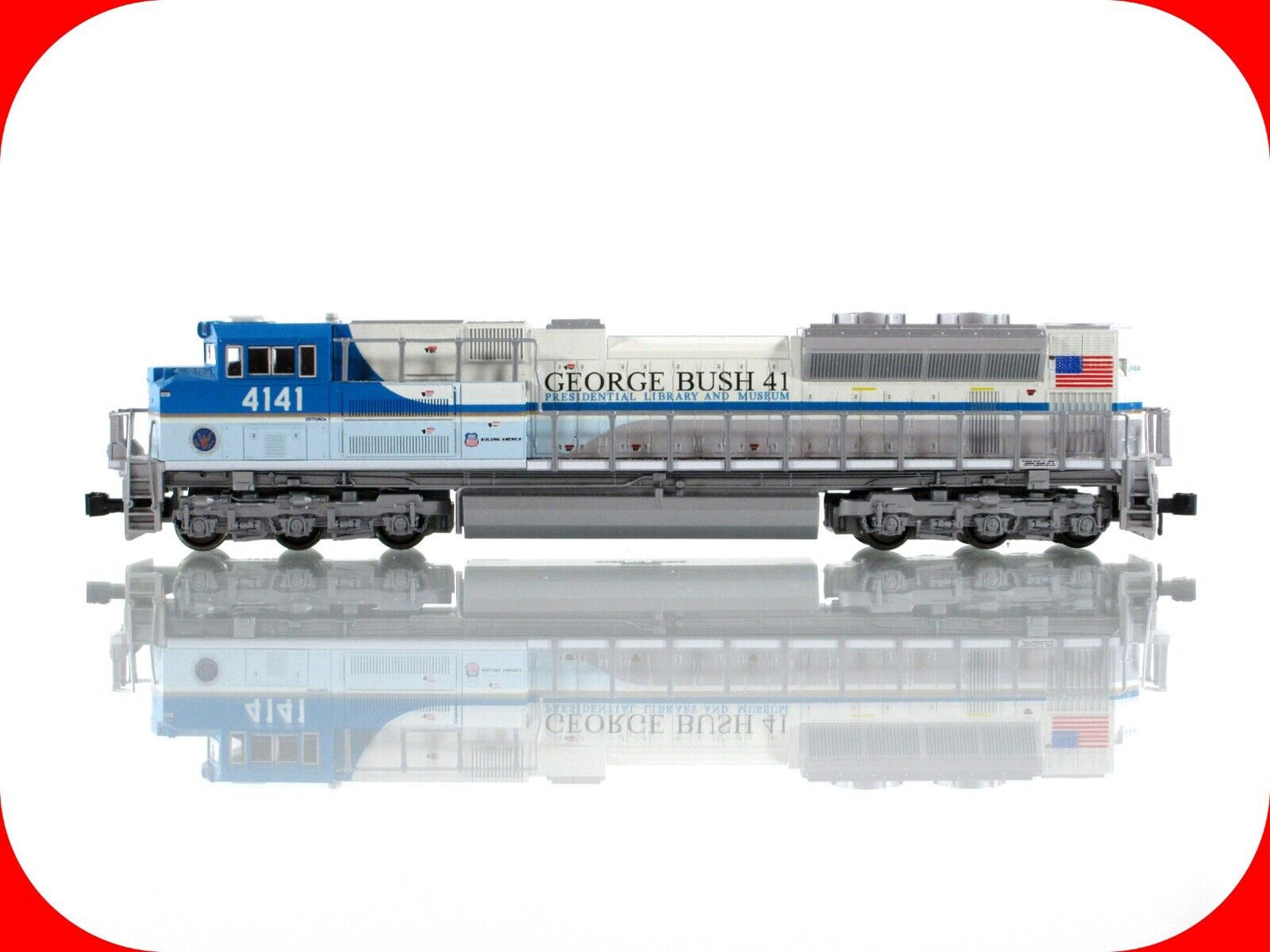 N Scale **GEORGE BUSH** SD70ACe Diesel Locomotive 4141 -Kato 176-8411, DCC Ready