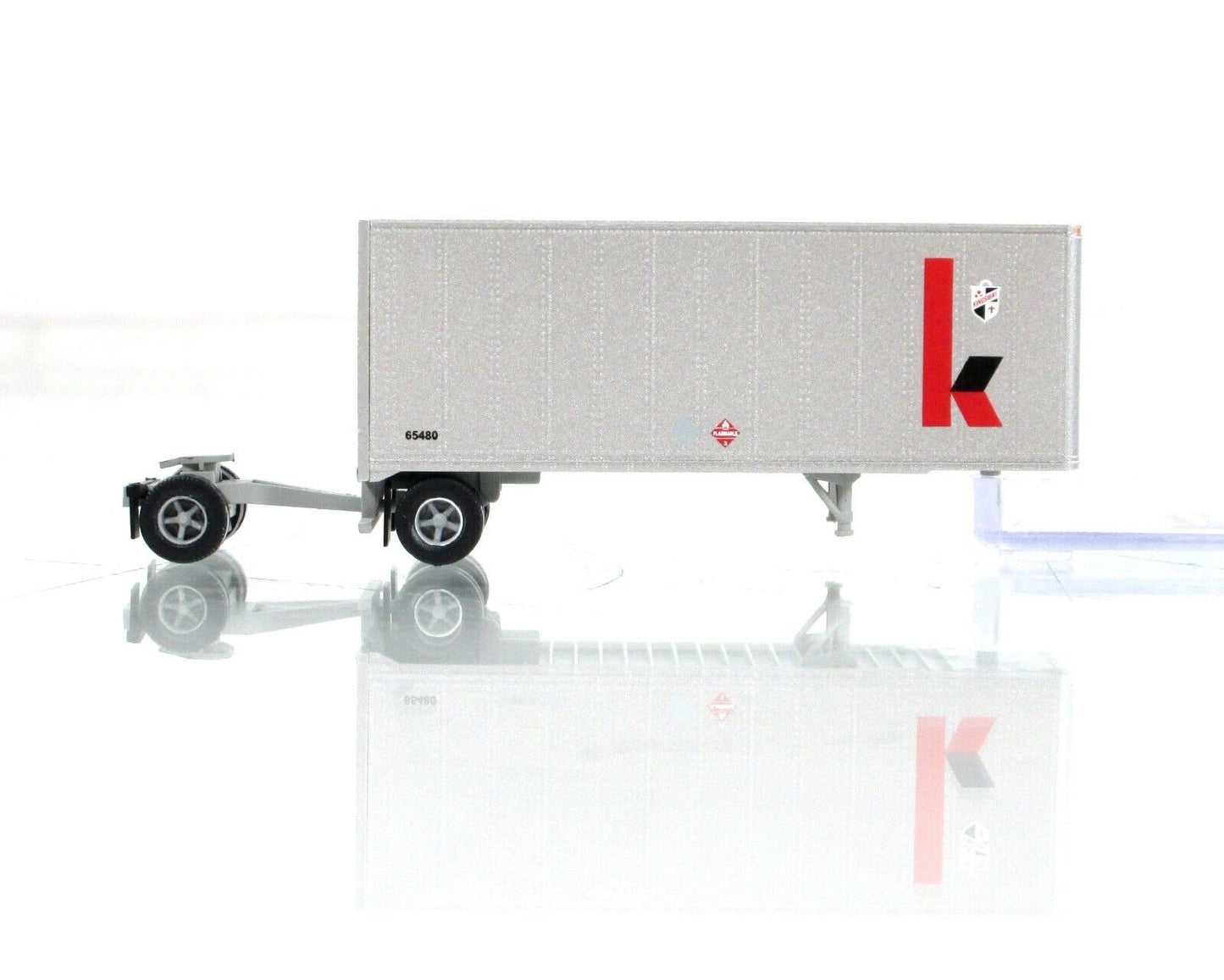 N Scale ***KINGSWAY*** 28' Pup Trailer #65480 --- Trainworx 42874-1, Special Run